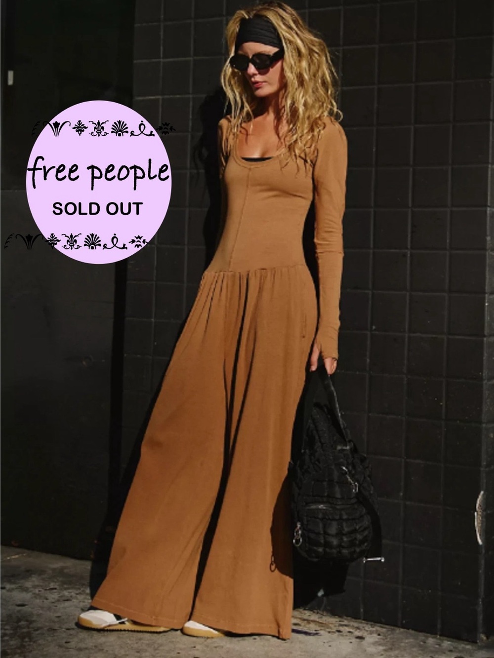 FREE PEOPLE HOT SHOT WIDE LEG JUMPSUIT NWT